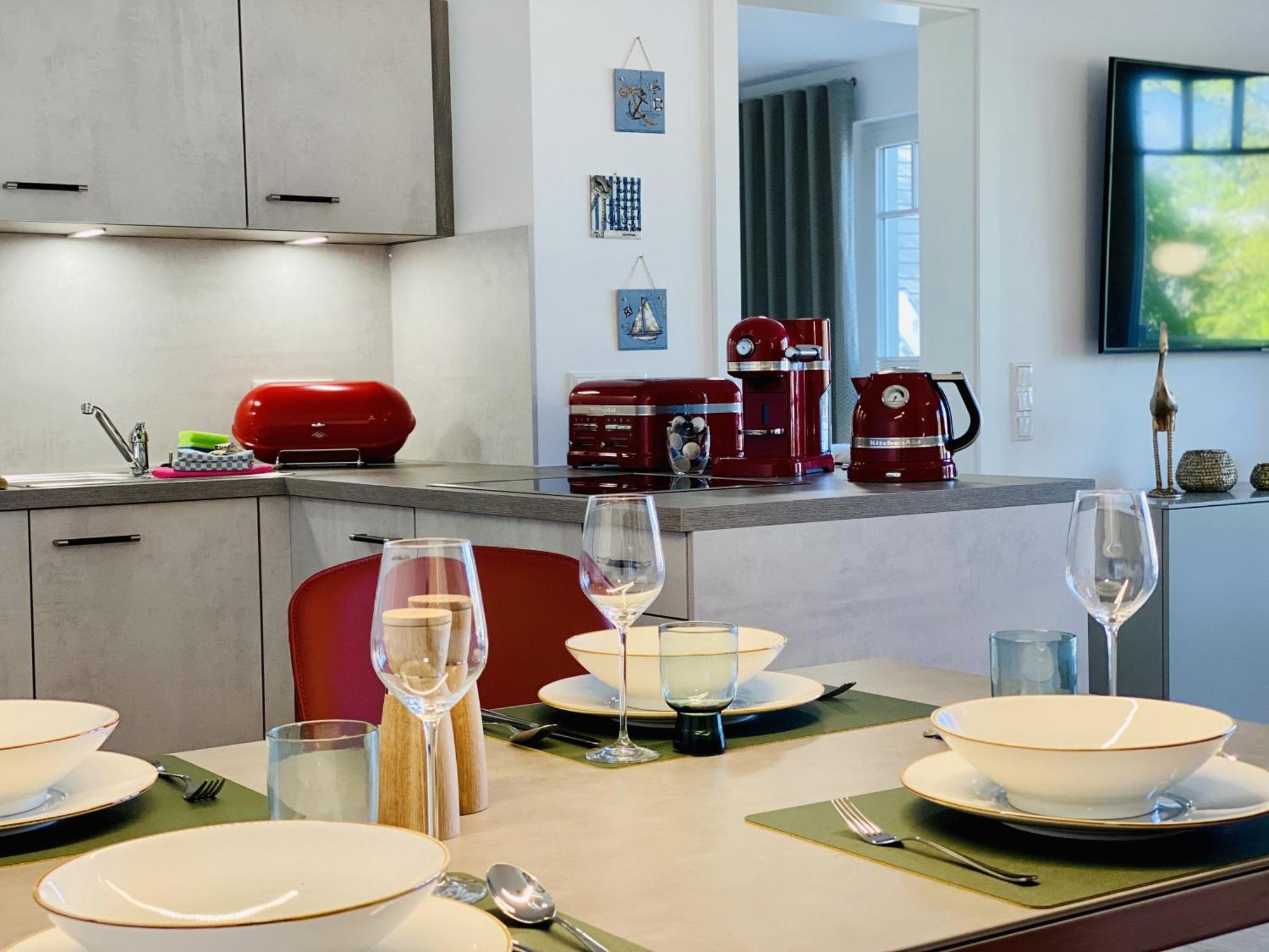 Ferienwohnung Meerzeit In Der Villa Duene ビンツ エクステリア 写真